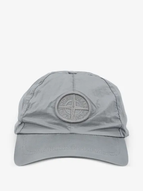Stone Island logo-patch cap
