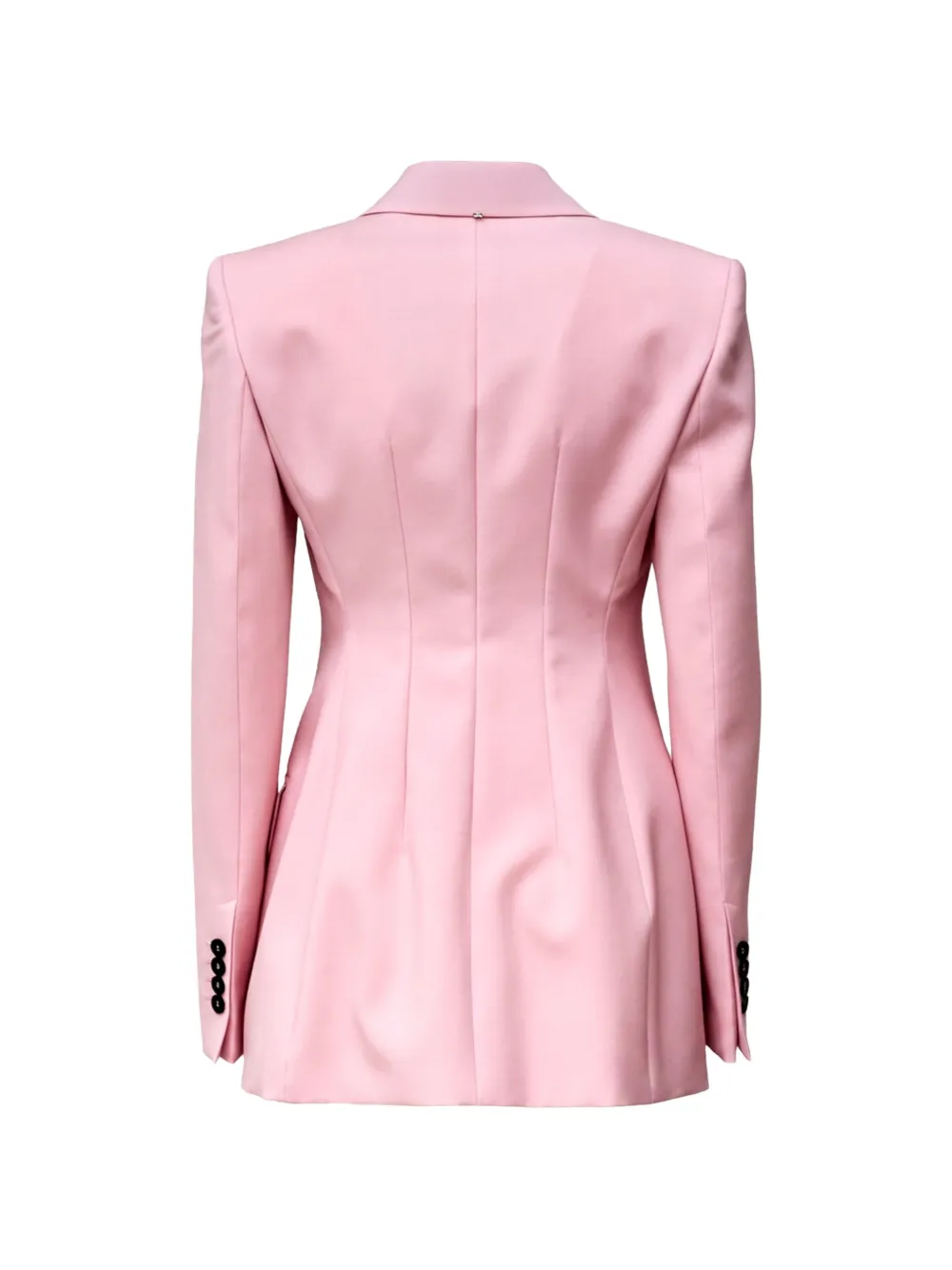 Sportmax Adamo Double-breasted Blazer in Pink, view 2