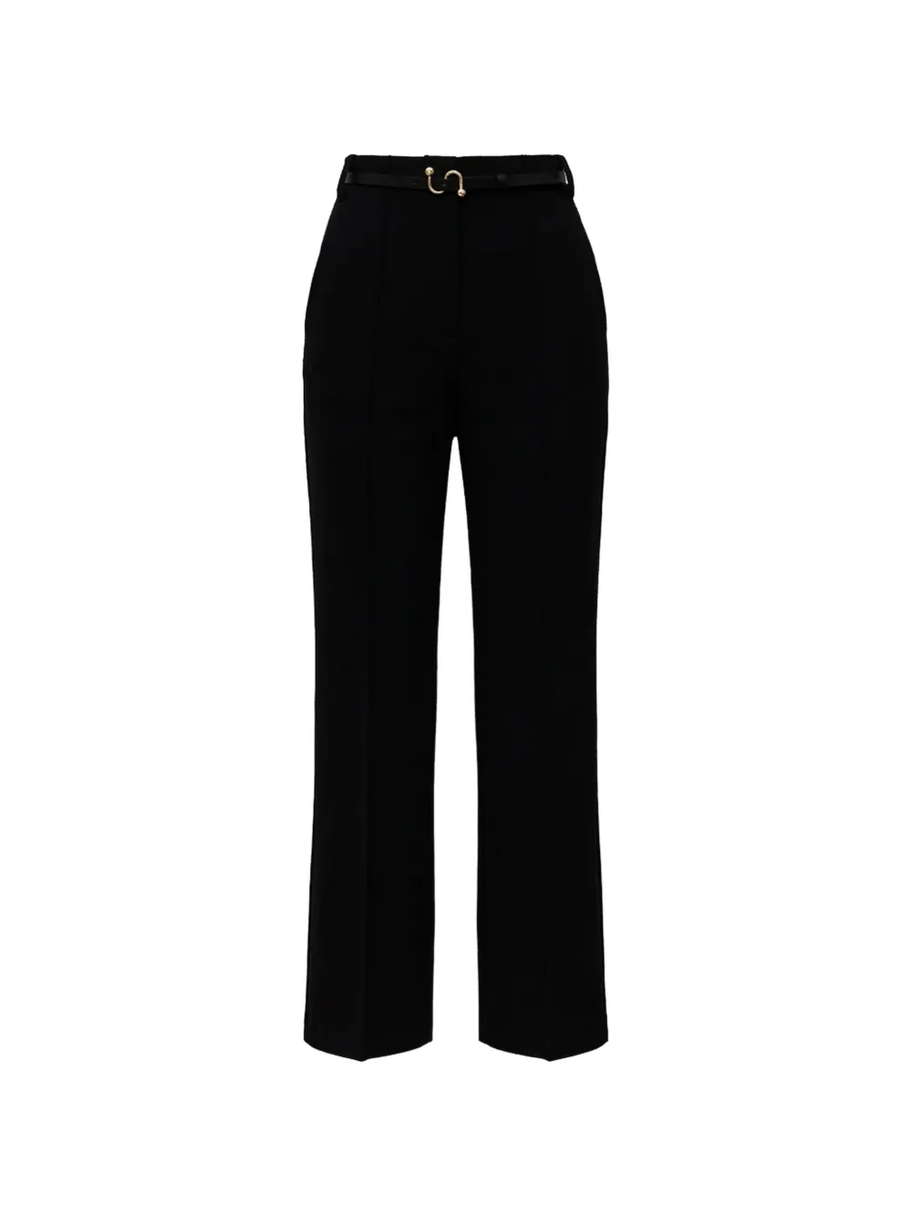 Sportmax Volonta belted straight-leg trousers - Nero