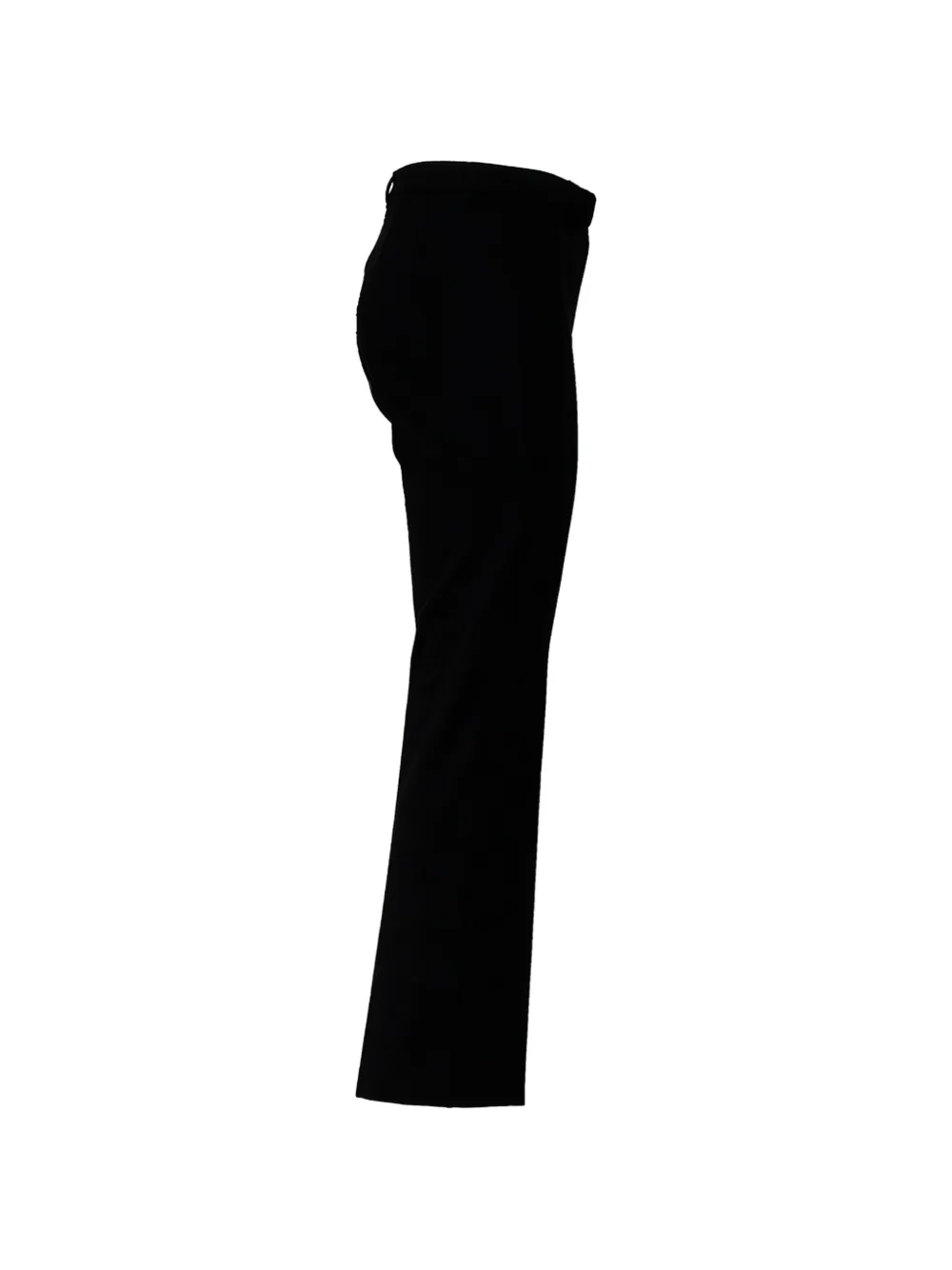 'S Max Mara Umanita slim-fit broek met gekreukt effect Zwart