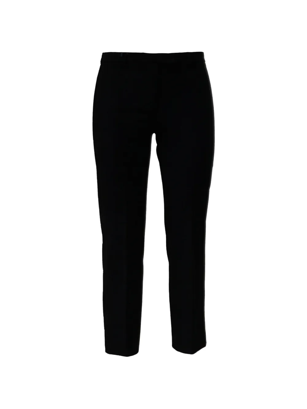 'S Max Mara Umanita pressed-crease slim-fit trousers - Schwarz