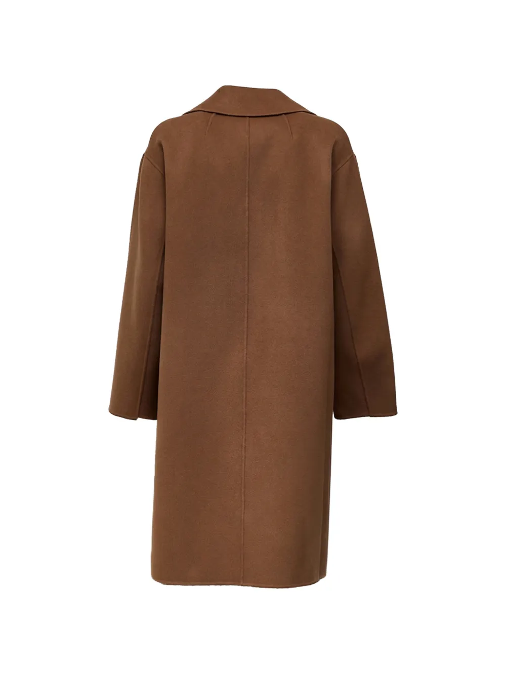'S Max Mara Magnolia jas met dubbele rij knopen Bruin