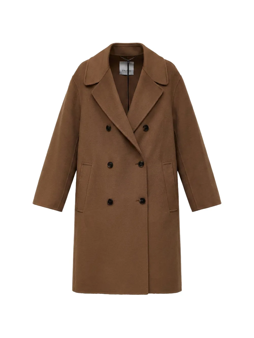 'S Max Mara Magnolia double-breasted coat - Brown