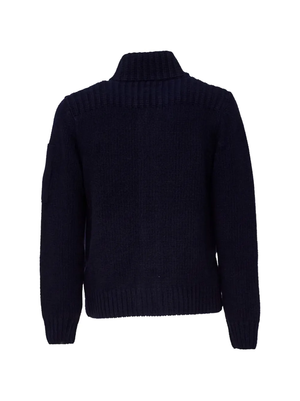 C.P. Company Vest met knopen en Lens-detail Blauw