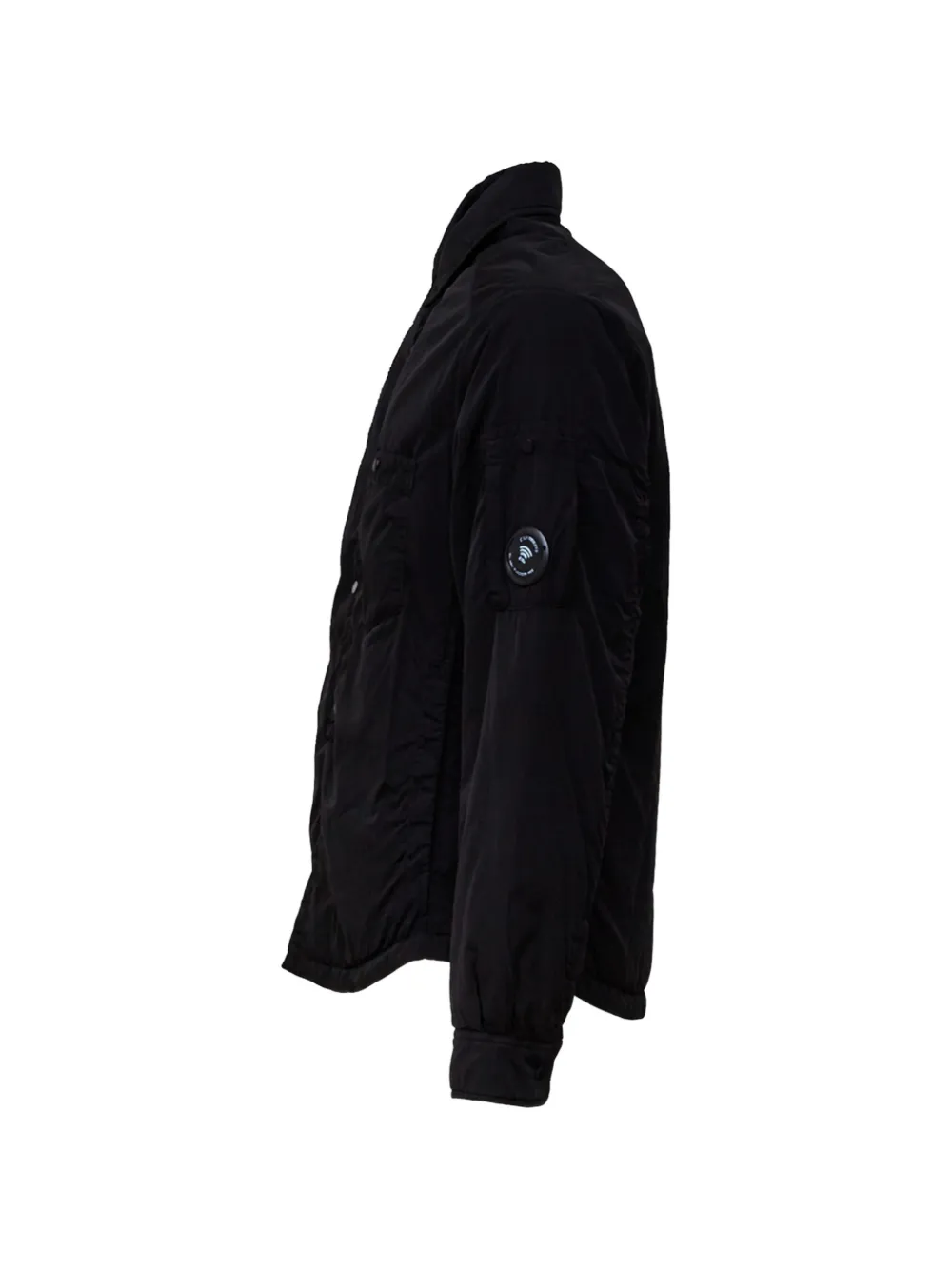 C.P. Company Chrome-R gewatteerde shirtjack Zwart