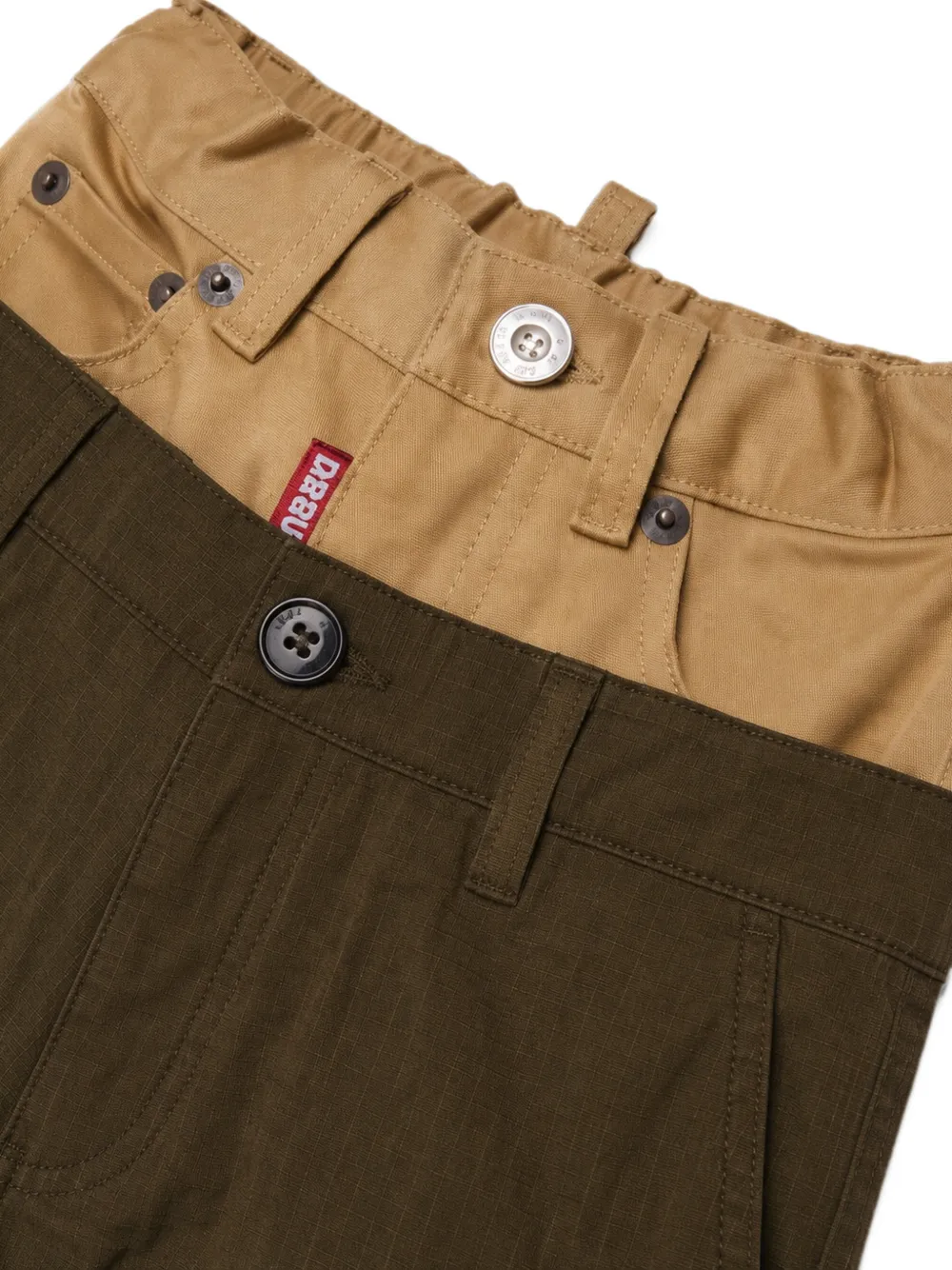 DSQUARED2 KIDS Gelaagde broek Groen