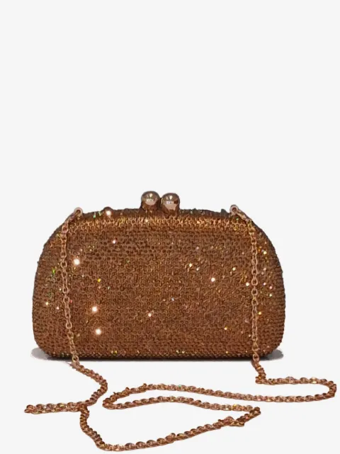SERPUI Mia crystal-embellished cross body bag