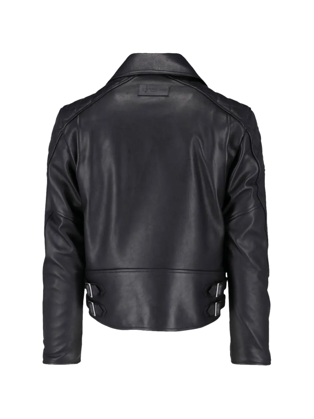 Givenchy Leren shirtjack met rits Zwart