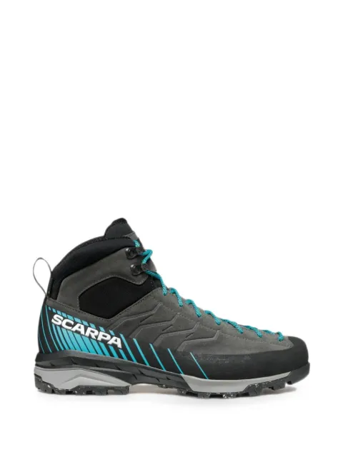 SCARPA high-top panelled hiking boots 
