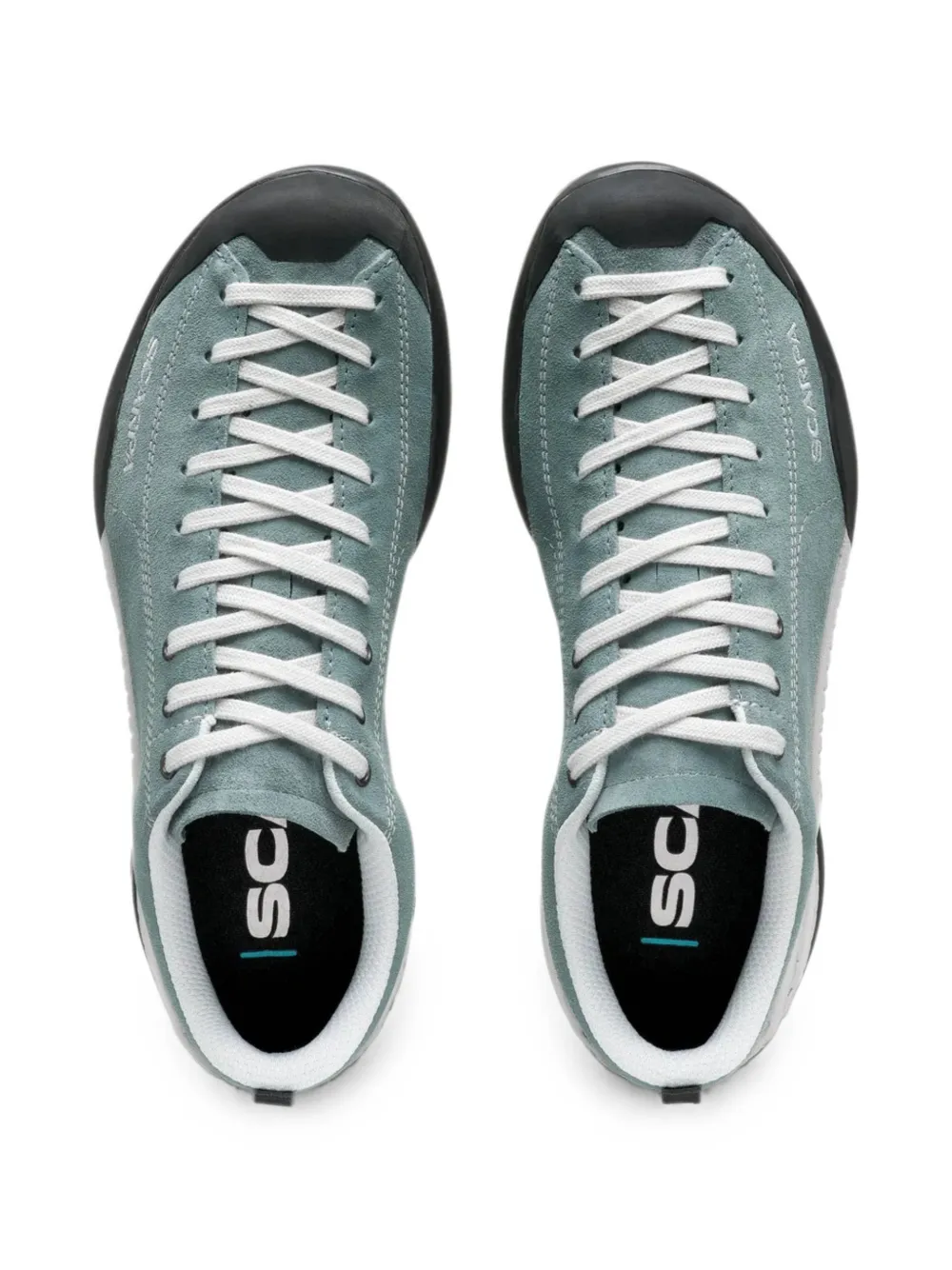 SCARPA Mojito leather sneakers Blauw