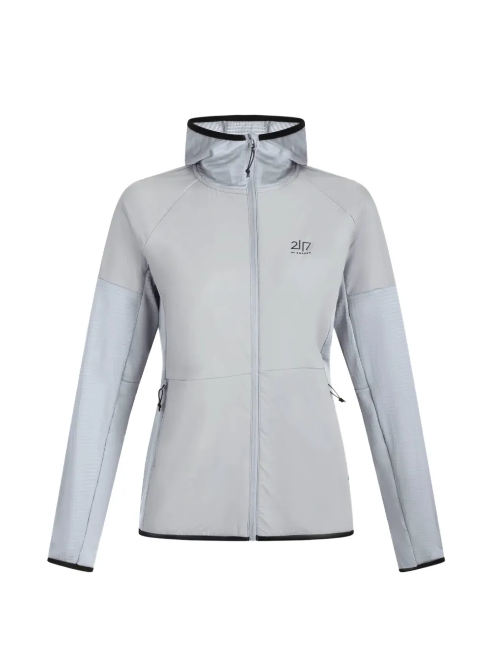 2117 of Sweden hooded zip-up hoodie - Blau