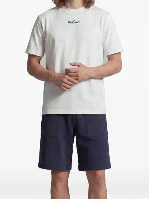 PODHIO logo-embroidered T-shirt