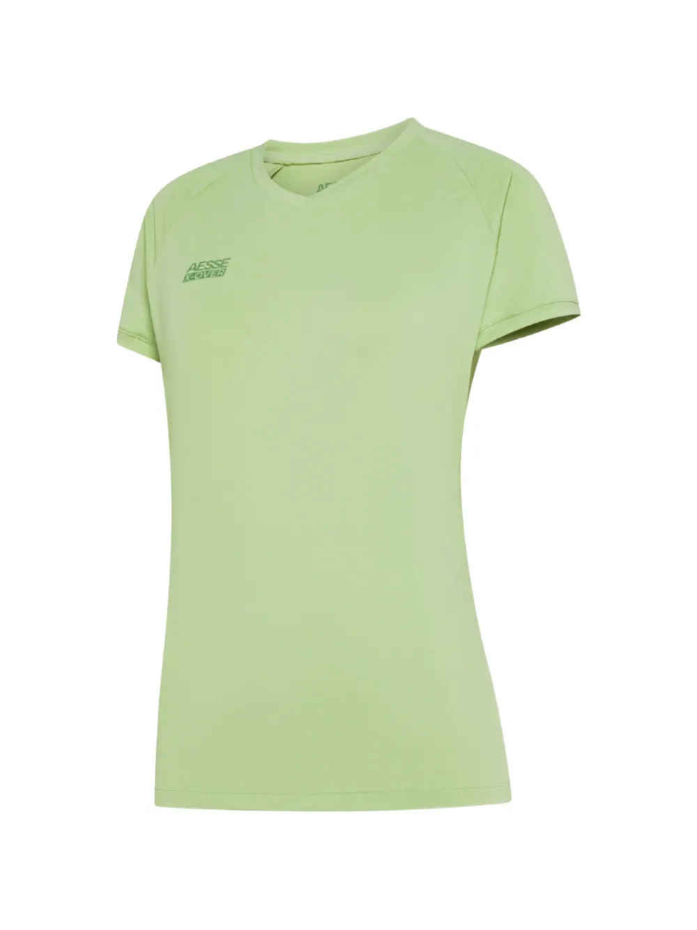 AESSE raglan-sleeve logo-print T-shirt - Grün