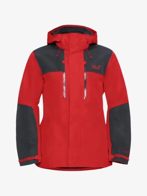 JACK WOLFSKIN veste imperméable Jasper 2l à capuche