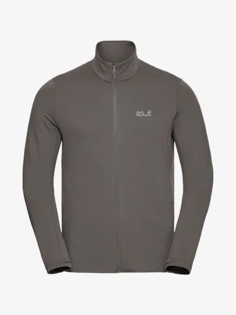 JACK WOLFSKIN Litestride Fz M zip-up high-neck track jacket