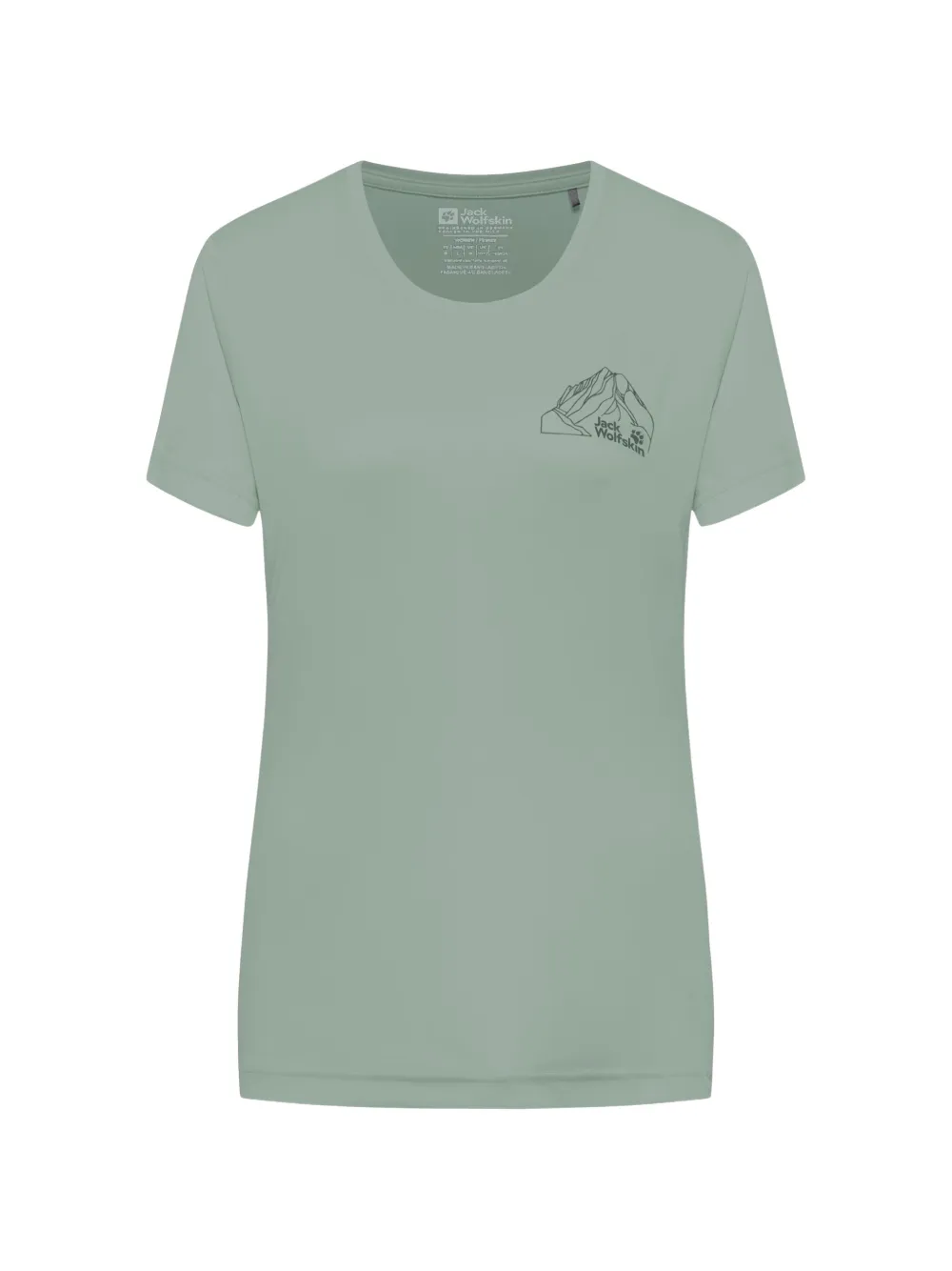 JACK WOLFSKIN Peak Graphik logo-print short-sleeve T-shirt