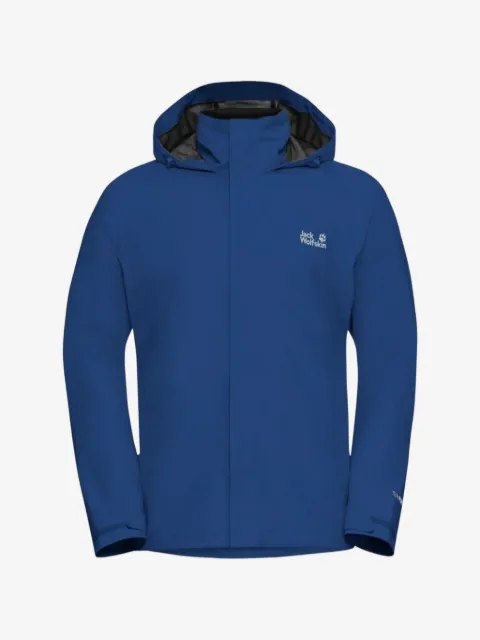 JACK WOLFSKIN Trailtime 2l hooded logo-print jacket
