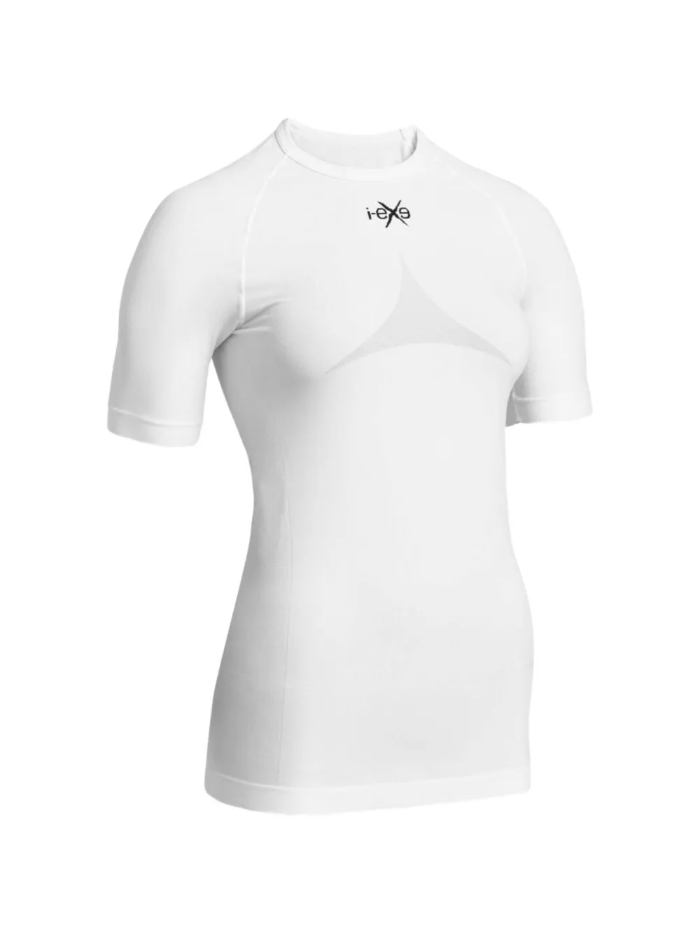 I-EXE logo-print raglan-sleeved T-shirt - Weiß