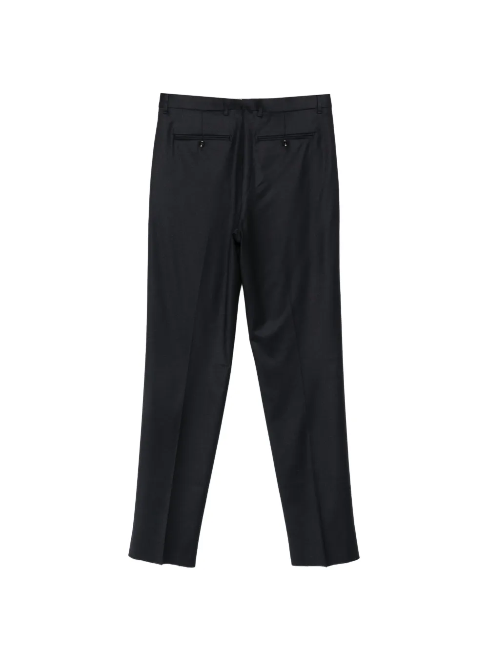Lardini pleated wool trousers Blauw
