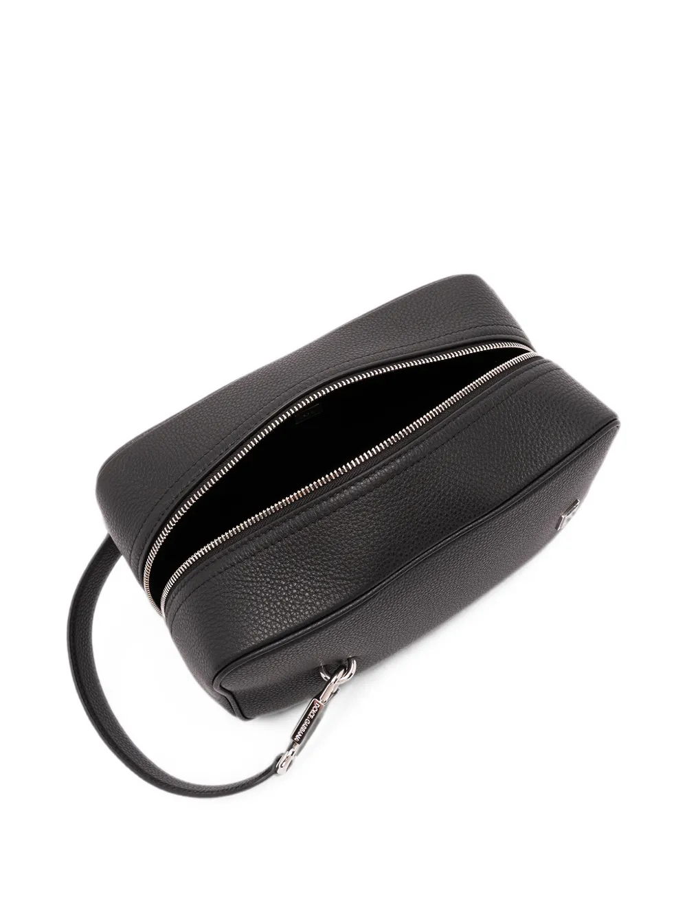 Dolce & Gabbana Lock kalfsleren handtas Zwart
