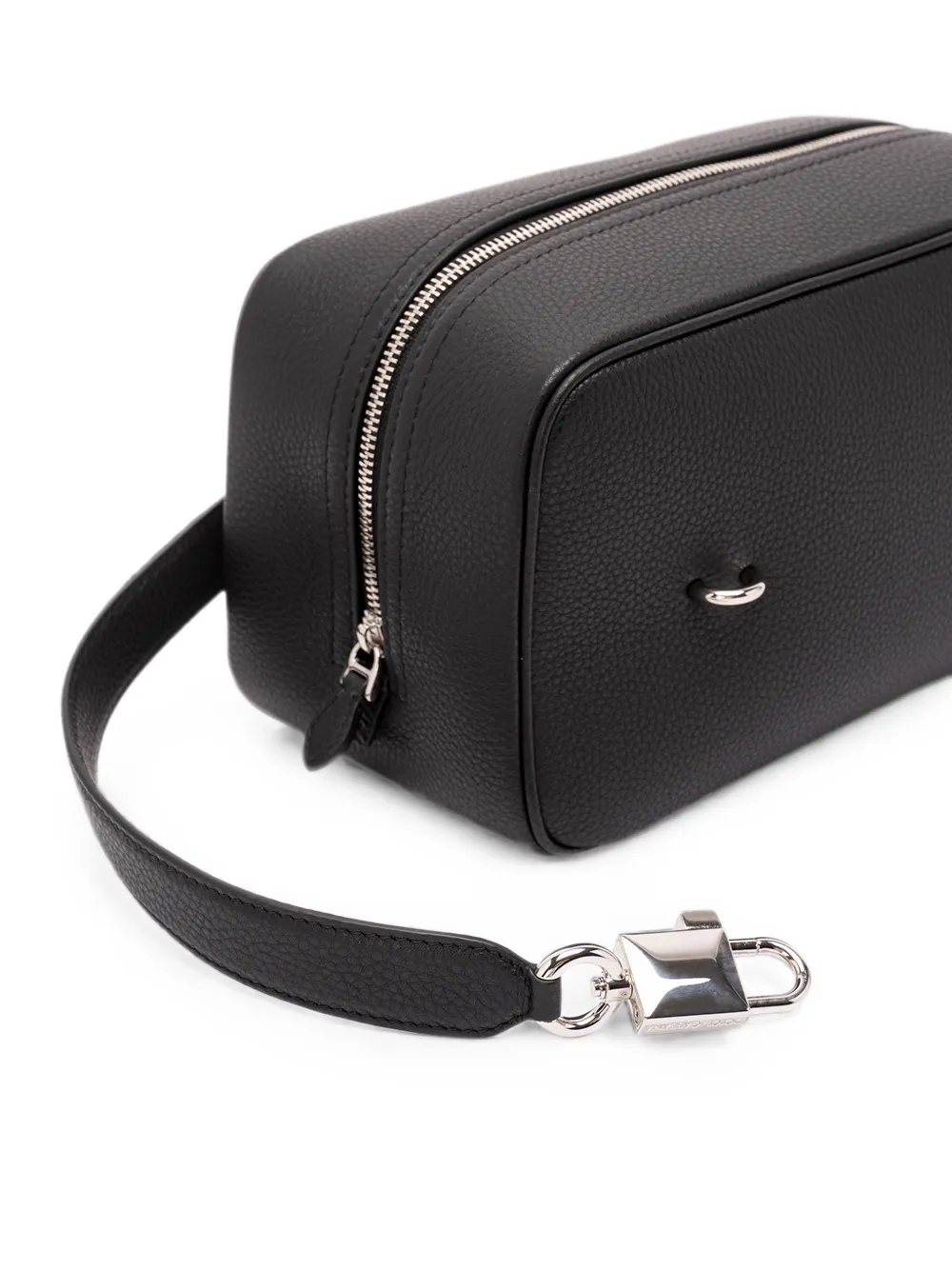 Dolce & Gabbana Lock kalfsleren handtas Zwart