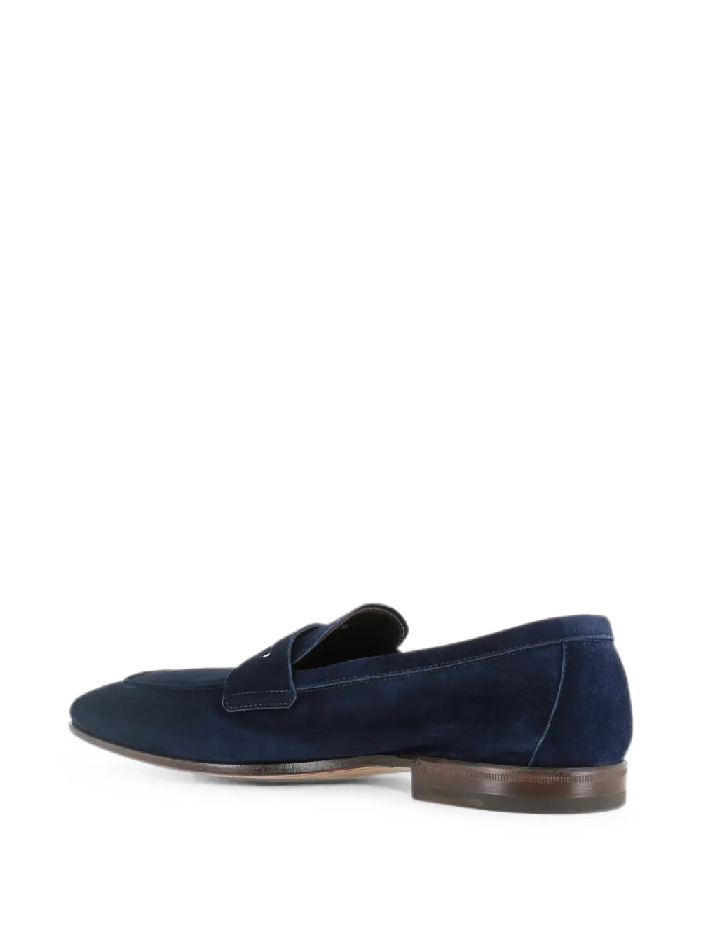 Henderson Baracco suede loafers Blauw