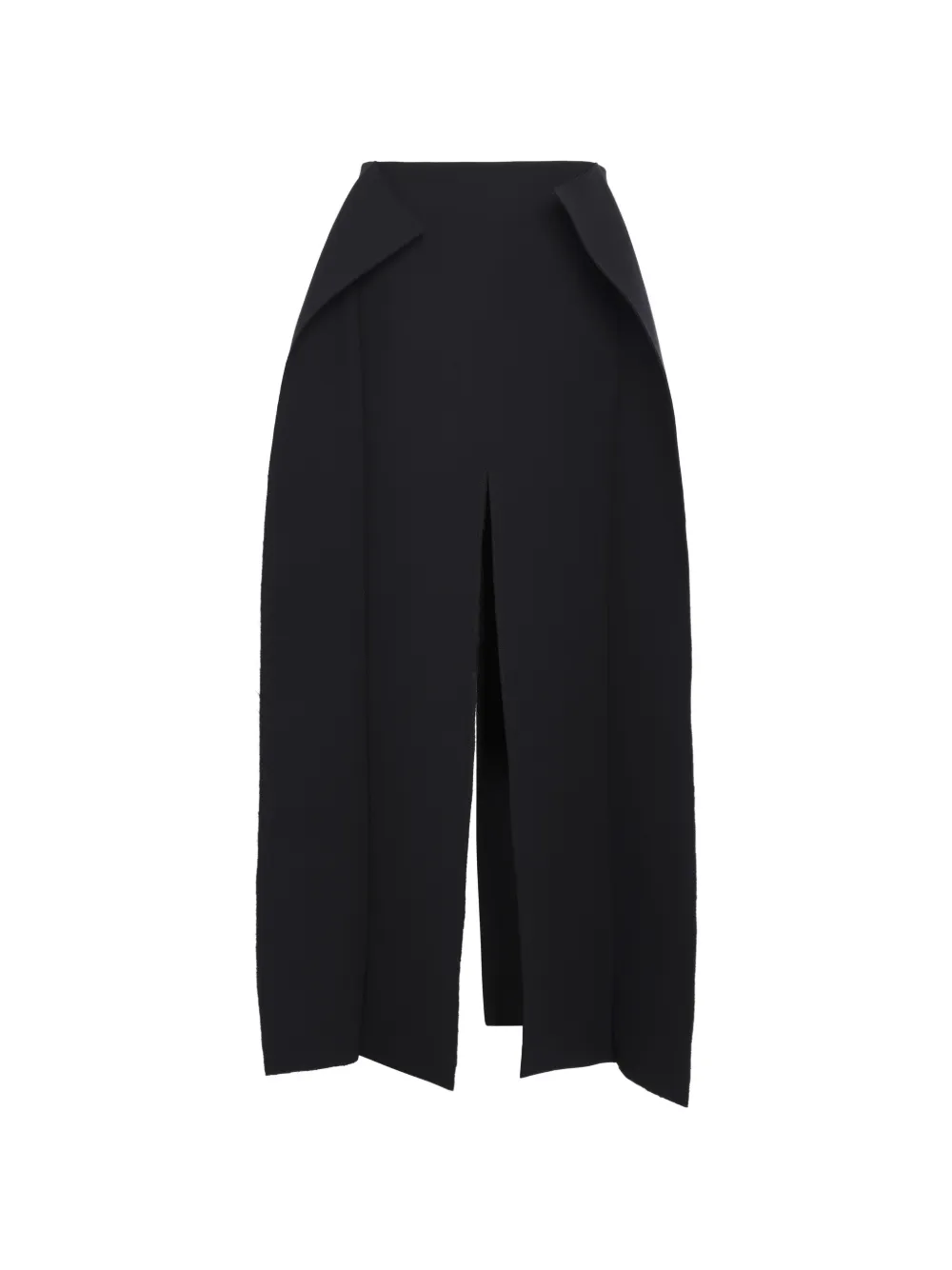 A.W.A.K.E. Mode panelled slit-detail maxi skirt - Schwarz