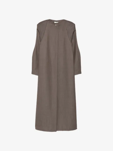 RUOHAN Perim peak-lapels open-front coat
