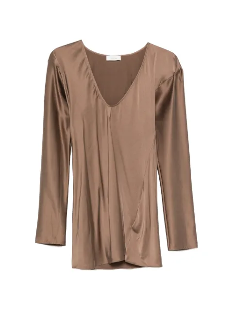 RUOHAN V-neck long-sleeve top