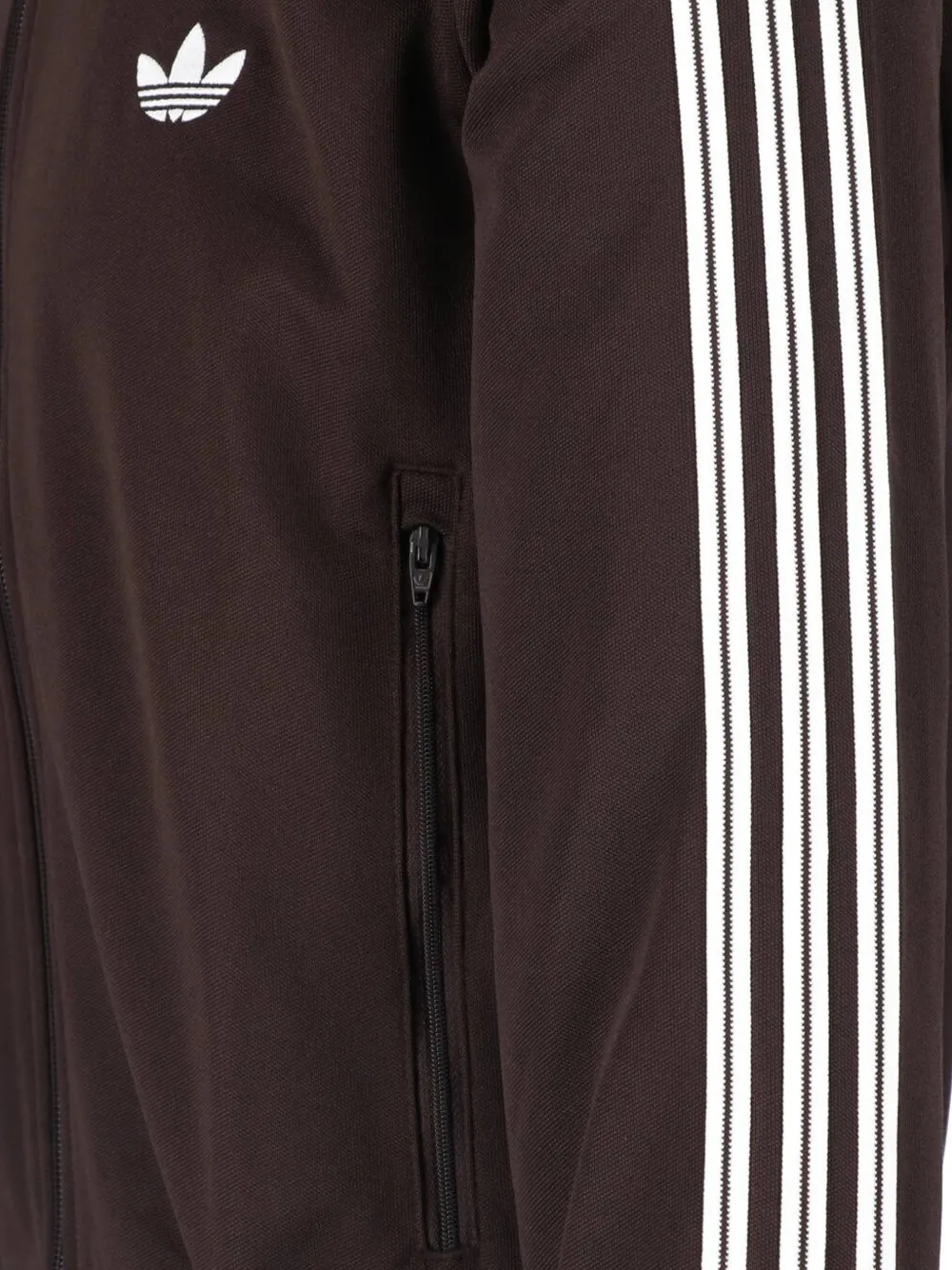 adidas Beckenbauer zip-up sweatshirt Bruin