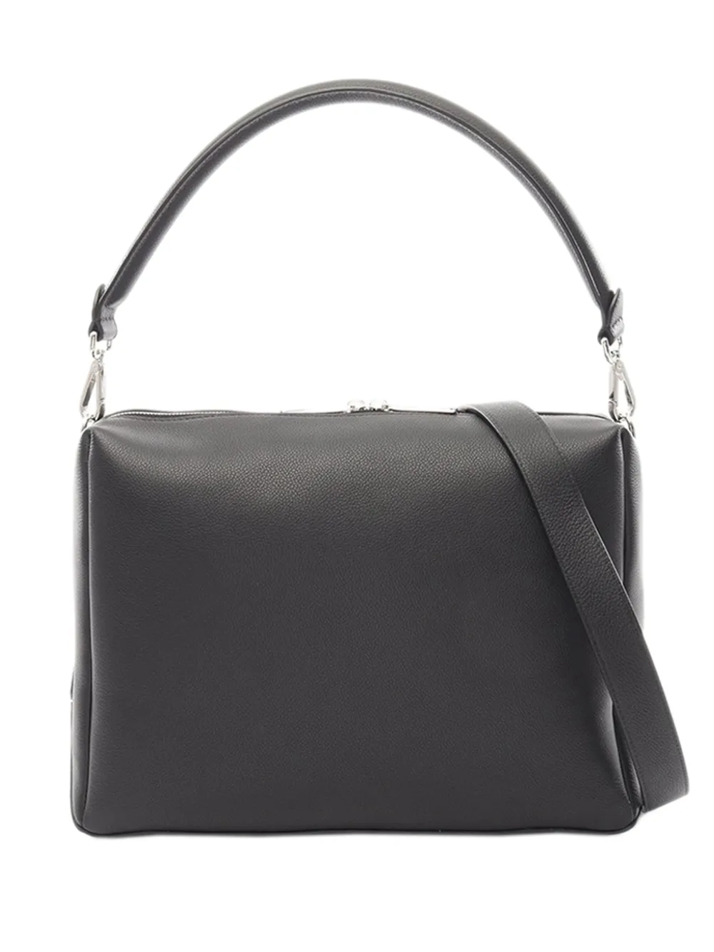 Fendi Pre-Owned 2010-2026 Large Leather Lui shoulder bag - Nero