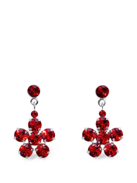 Simone Rocha daisy-shaped dangle earrings