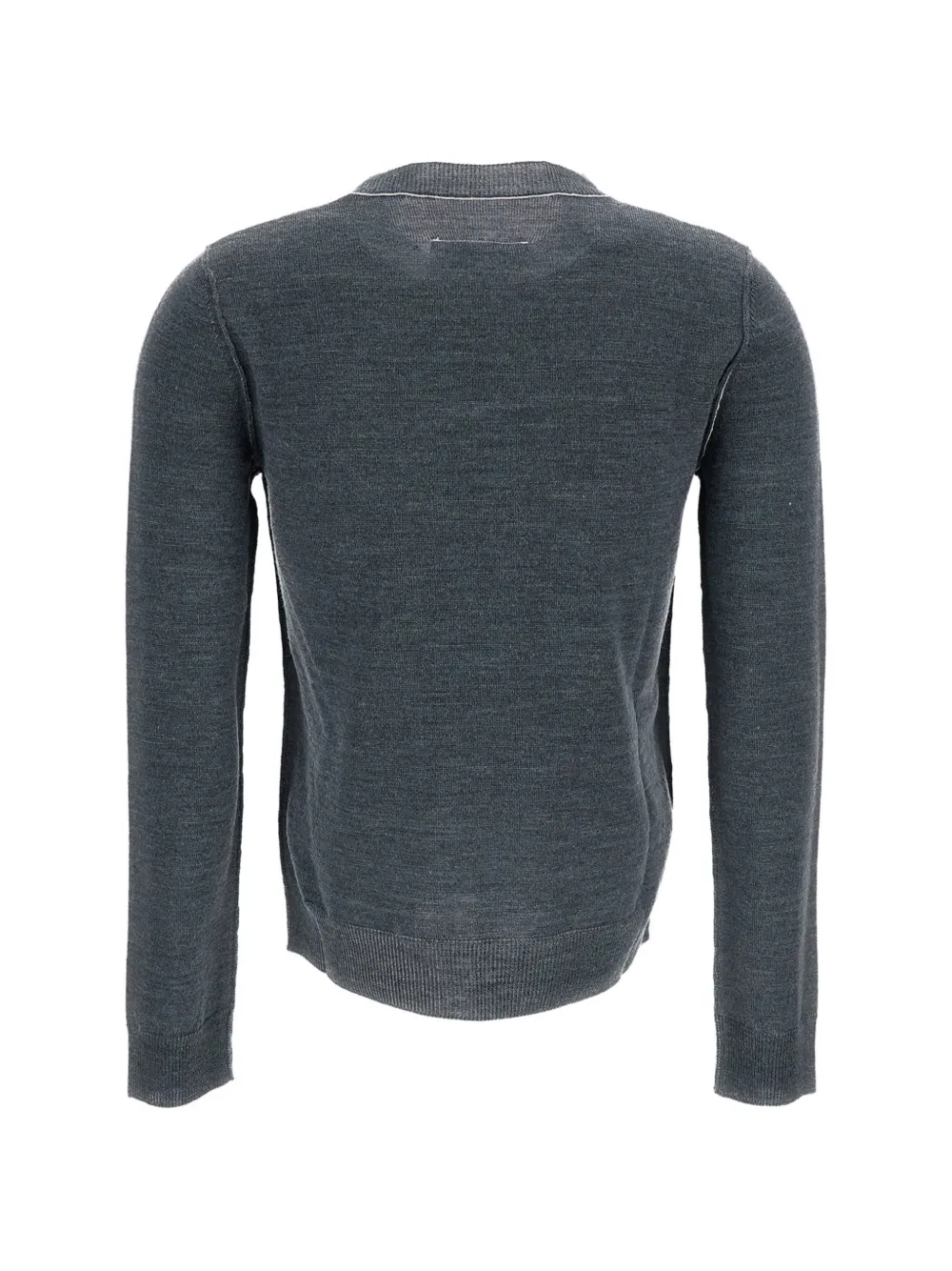MM6 Maison Margiela Trui met logopatch Grijs