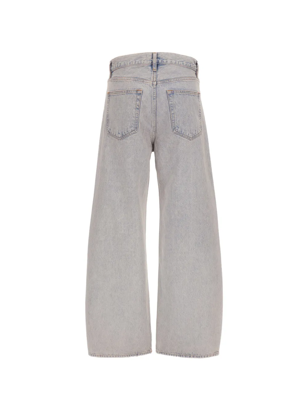 FRAME Jeans met barrel pijpen Blauw