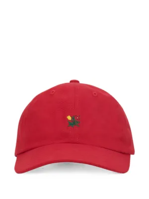 Sporty & Rich ロゴ キャップ | レッド | FARFETCH JP
