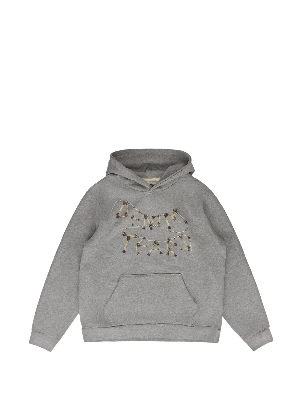 Denim Tears KMG Bones hoodie - Grigio
