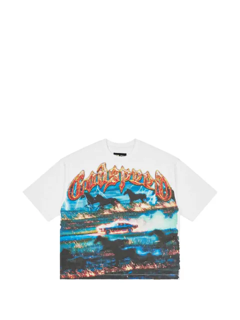 GODSPEED camiseta Horsepower con estampado gráfico