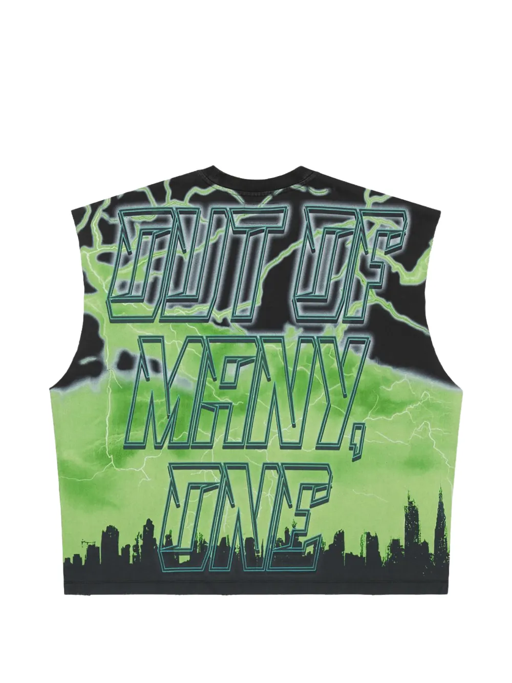 GODSPEED Voltage mouwloos T-shirt Groen