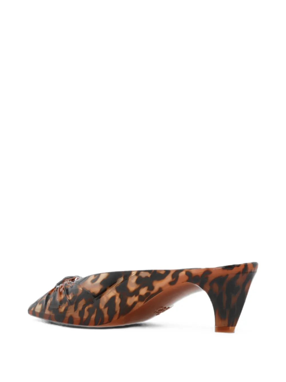 Chloé Jelly tortoiseshell-effect sandals Bruin