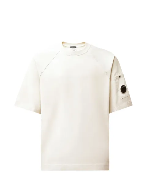 C.P. Company 30/2 mercerized jersey twisted Lens short sleeve T-shirt