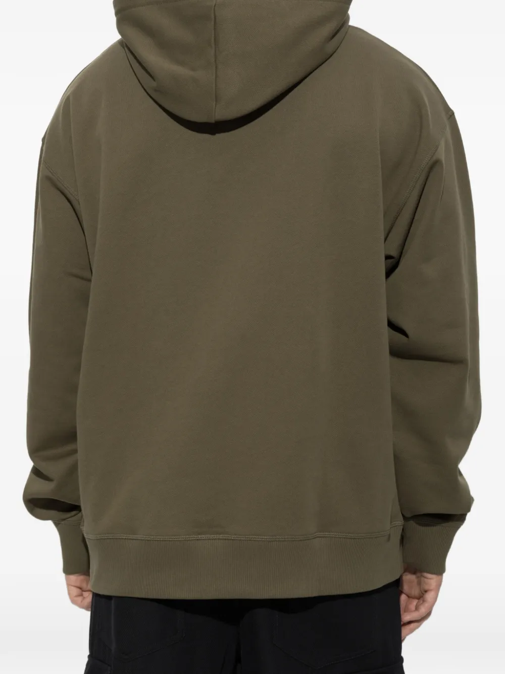 Balmain Hoodie met trekkoord Groen