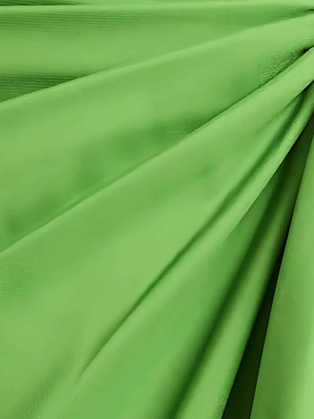Tadashi Shoji Lena asymmetrische maxi-jurk met ruches Groen