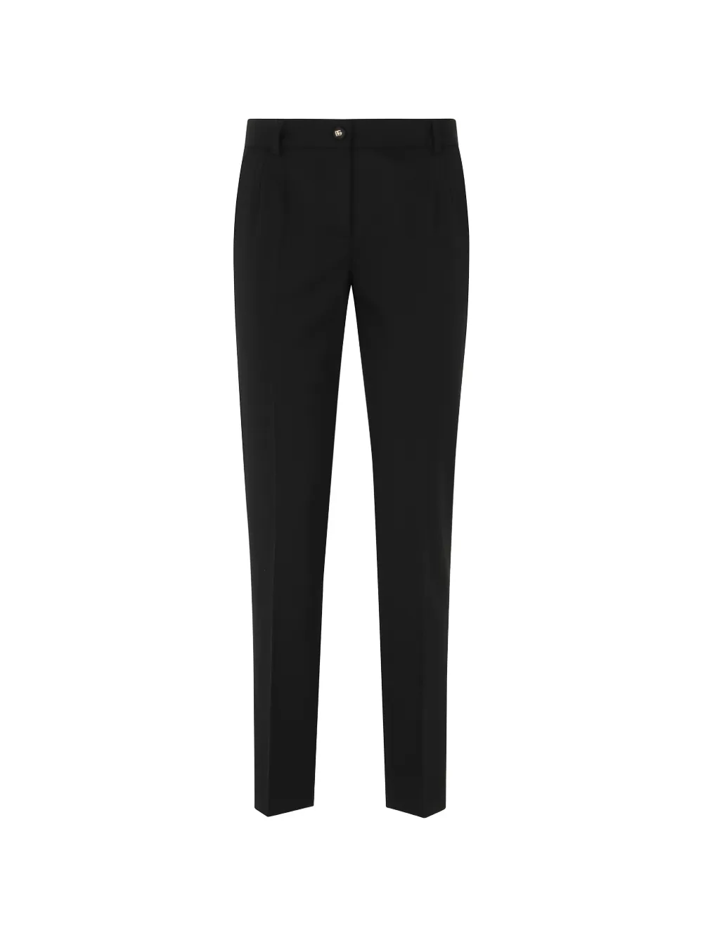 Dolce & Gabbana logo-plaque tailored trousers - Schwarz
