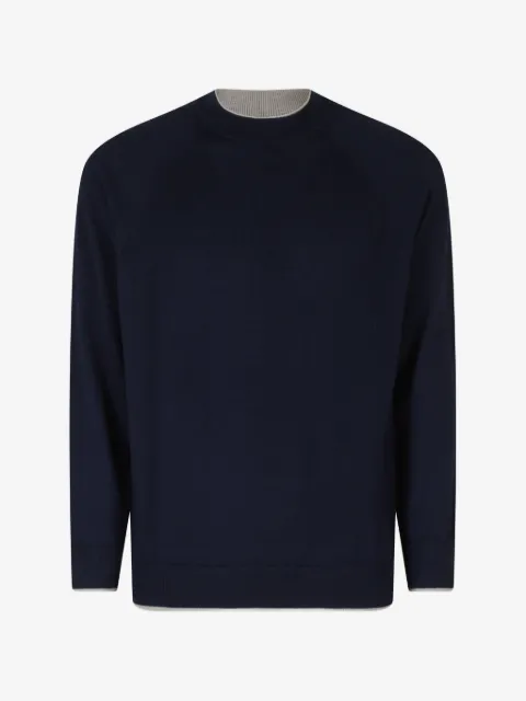 Eleventy raglan-sleeve sweater