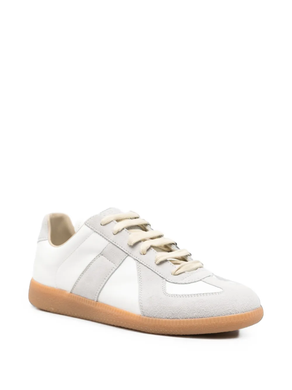 Maison Margiela Replica panelled sneakers Wit
