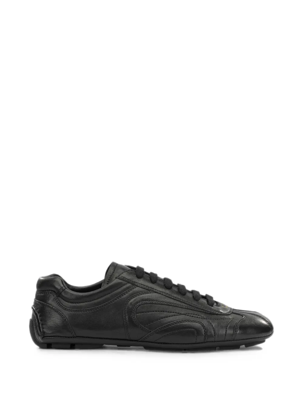 Prada Montecarlo Re-Edition 2005 leather sneakers Zwart