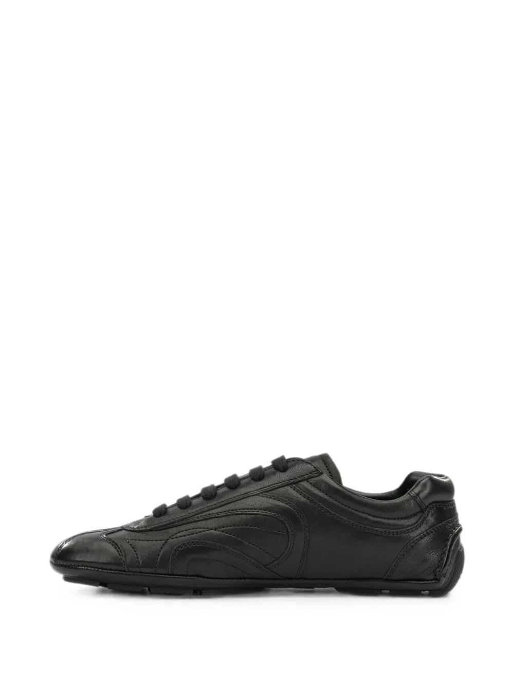 Prada Montecarlo Re-Edition 2005 leather sneakers Zwart