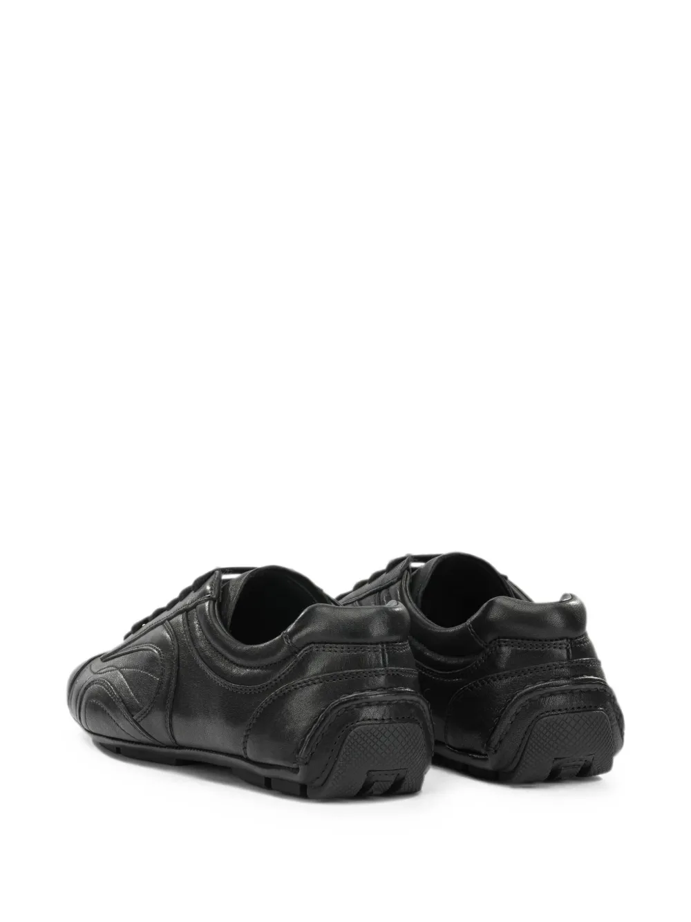 Prada Montecarlo Re-Edition 2005 leather sneakers Zwart