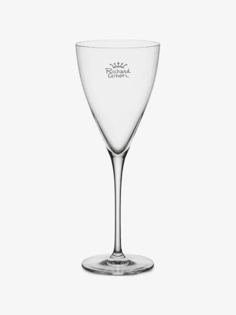 GINORI 1735 President logo-print wine glasses set (set of six)