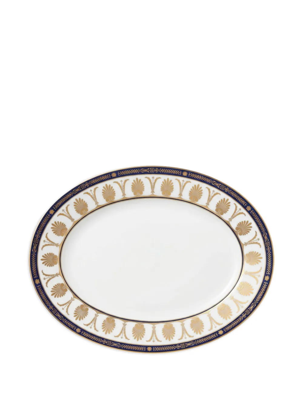 GINORI 1735 Impero Cleopatra oval plate - Weiß